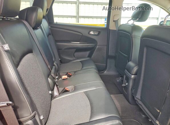 3C4PDCGG6HT644222 2017 DODGE JOURNEY Red Rear interior view
