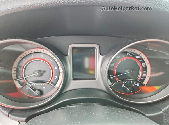 3C4PDCGG6HT705388 2017 DODGE JOURNEY White Սարքավորումների վահանակի տեսք