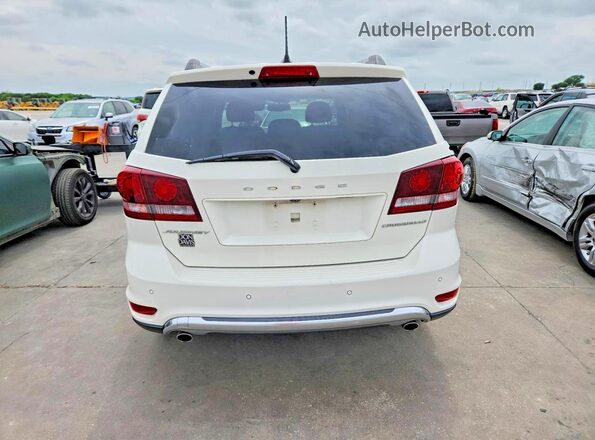 3C4PDCGG6HT705388 2017 DODGE JOURNEY White Հետևի տեսք