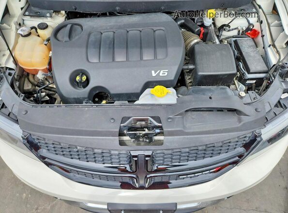 3C4PDCGG6HT705388 2017 DODGE JOURNEY White Սալոնի հետևի տեսք