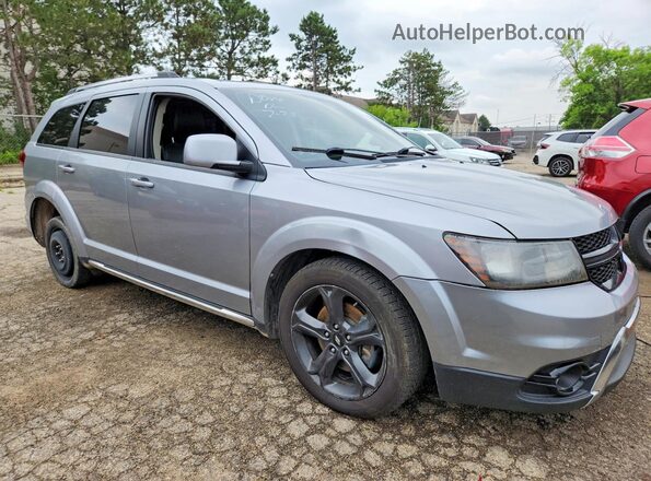 3C4PDCGG6JT511675 2018 DODGE JOURNEY Gray Przód prawy