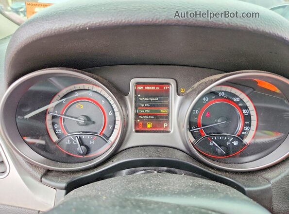 3C4PDCGG6JT511675 2018 DODGE JOURNEY Gray Widok zestawu wskaźników