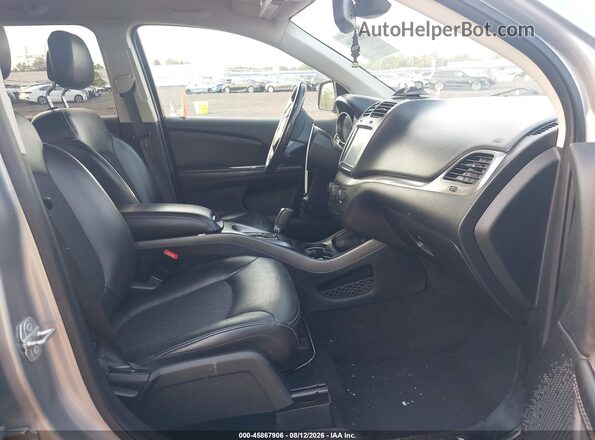 3C4PDCGG6JT516343 2018 DODGE JOURNEY Gray წინა სალონის ხედი