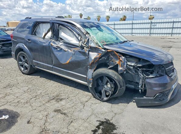 3C4PDCGG6KT809984 2019 DODGE JOURNEY Серый Передняя правая четверть
