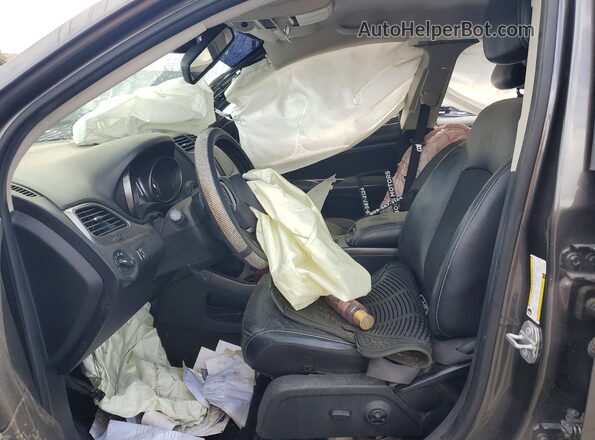 3C4PDCGG6KT809984 2019 DODGE JOURNEY Серый Вид салона спереди
