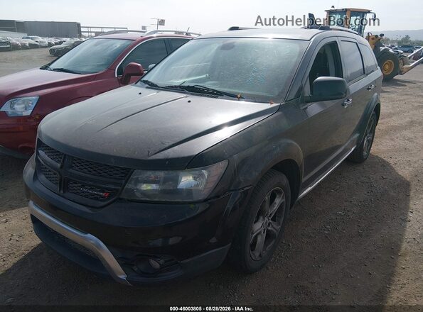 3C4PDCGG7JT166589 2018 DODGE JOURNEY Black Դիմացի տեսք