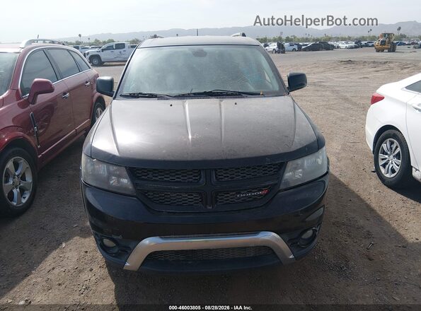 3C4PDCGG7JT166589 2018 DODGE JOURNEY Black Առջևի վահանակի տեսք