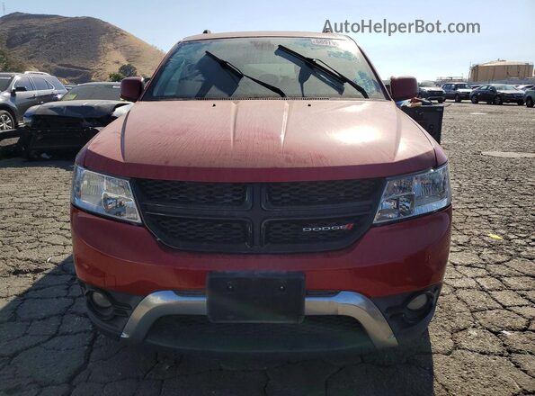 3C4PDCGG7JT379607 2018 DODGE JOURNEY Red Вид спереду