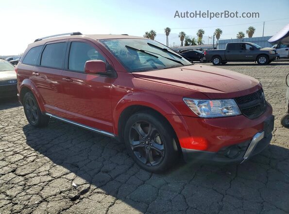 3C4PDCGG7JT379607 2018 DODGE JOURNEY Red Передня права чверть
