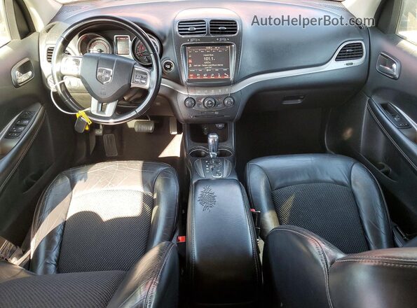 3C4PDCGG7JT379607 2018 DODGE JOURNEY Red Вид панелі приладів