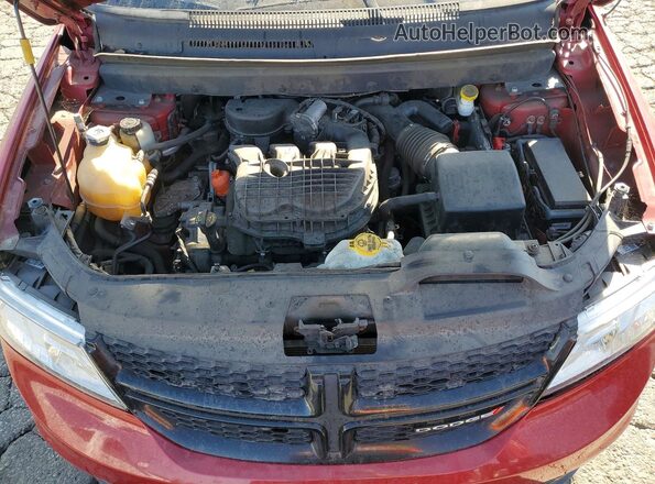 3C4PDCGG7JT379607 2018 DODGE JOURNEY Red Вид підкапотного простору