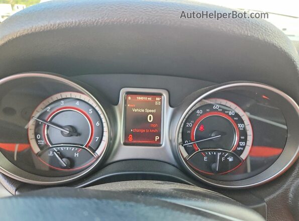 3C4PDCGG8GT107351 2016 DODGE JOURNEY White Սարքավորումների վահանակի տեսք