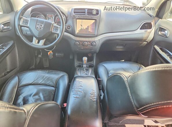 3C4PDCGG8GT107351 2016 DODGE JOURNEY White Առջևի վահանակի տեսք