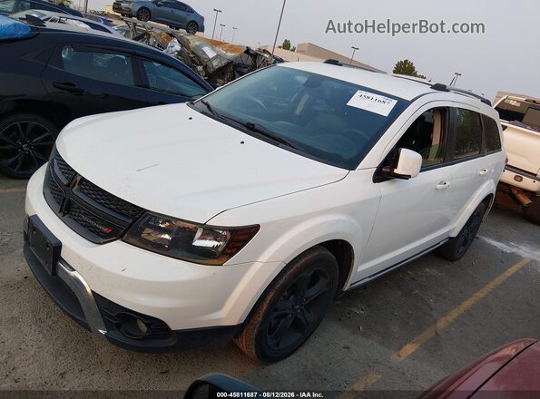 3C4PDCGG8KT680467 2019 DODGE JOURNEY White Przód lewy