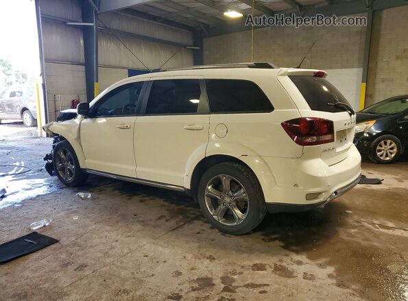 3C4PDCGG9GT131707 2016 DODGE JOURNEY White Tył lewy