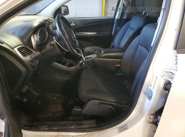 3C4PDCGG9GT131707 2016 DODGE JOURNEY White Widok wnętrza z przodu