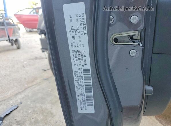 3C4PDCGG9HT501202 2017 DODGE JOURNEY Gray Вид наклейки з VIN-кодом