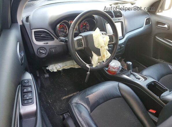 3C4PDCGG9HT501202 2017 DODGE JOURNEY Gray Вид панелі приладів