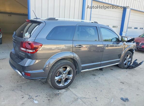 3C4PDCGG9HT501202 2017 DODGE JOURNEY Gray Задня права чверть