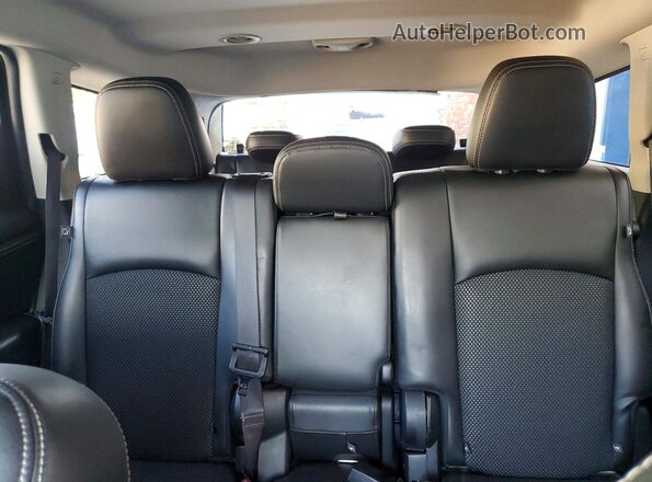 3C4PDCGG9HT501202 2017 DODGE JOURNEY Gray Вид задніх сидінь