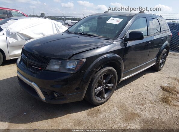 3C4PDCGG9JT516143 2018 DODGE JOURNEY Black Front left