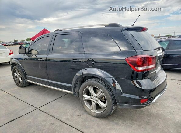 3C4PDCGGXHT590083 2017 DODGE JOURNEY Black Przód prawy