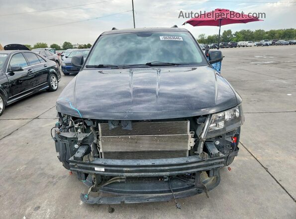 3C4PDCGGXHT590083 2017 DODGE JOURNEY Black Widok zestawu wskaźników