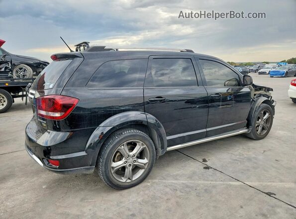 3C4PDCGGXHT590083 2017 DODGE JOURNEY Black Widok z tyłu