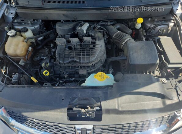 3C4PDDAG0GT125180 2016 DODGE JOURNEY Gray უკანა სალონის ხედი