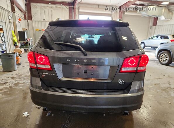 3C4PDDAG1JT302701 2018 DODGE JOURNEY Gray Вид ззаду