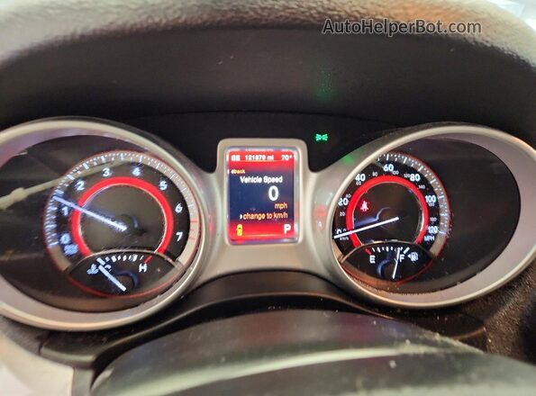 3C4PDDAG1JT302701 2018 DODGE JOURNEY Gray Вид щитка приладів