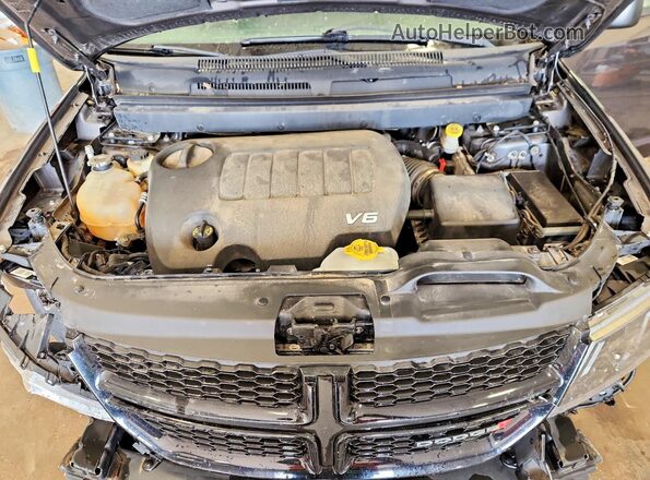 3C4PDDAG1JT302701 2018 DODGE JOURNEY Gray Вид підкапотного простору
