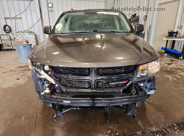3C4PDDAG1JT302701 2018 DODGE JOURNEY Gray Вид спереду