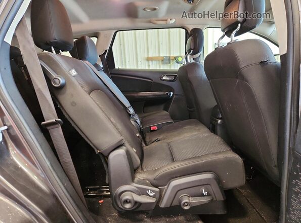 3C4PDDAG1JT302701 2018 DODGE JOURNEY Gray Вид задньої частини салону