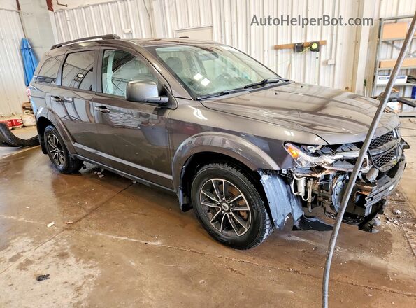 3C4PDDAG1JT302701 2018 DODGE JOURNEY Gray Передня права чверть