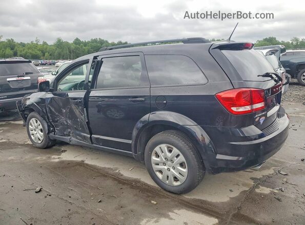 3C4PDDAG2JT387340 2018 DODGE JOURNEY Черный Задняя левая четверть