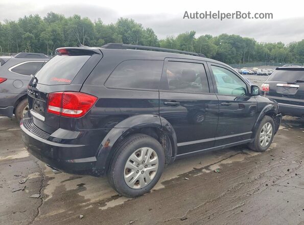 3C4PDDAG2JT387340 2018 DODGE JOURNEY Черный Задняя правая четверть
