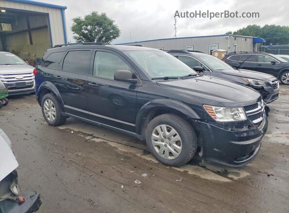 3C4PDDAG2JT387340 2018 DODGE JOURNEY Черный Передняя правая четверть