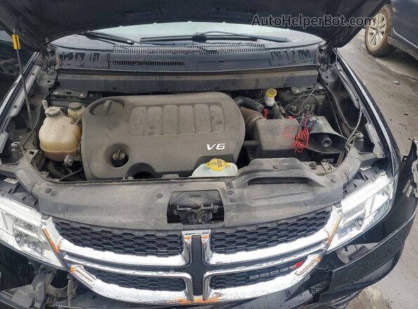 3C4PDDAG2JT387340 2018 DODGE JOURNEY Черный Вид подкапотного пространства