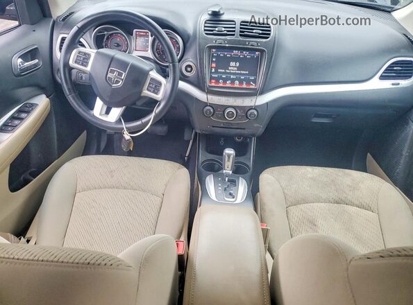 3C4PDDAG2JT387340 2018 DODGE JOURNEY Черный Вид панели приборов
