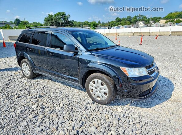 3C4PDDAG3GT125013 2016 DODGE JOURNEY Black Front interior view