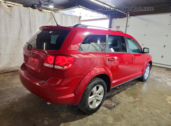 3C4PDDAG3JT389324 2018 DODGE JOURNEY Red Rear right
