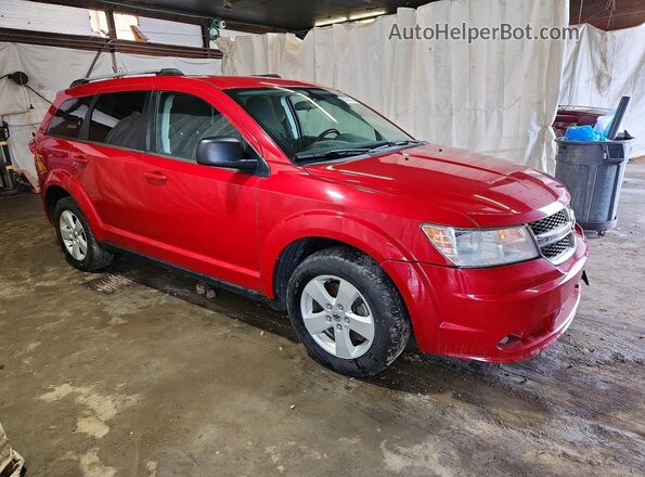 3C4PDDAG3JT389324 2018 DODGE JOURNEY Red Front right