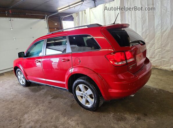 3C4PDDAG3JT389324 2018 DODGE JOURNEY Red Rear left
