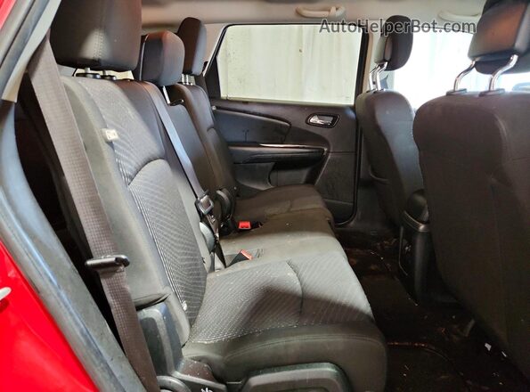 3C4PDDAG3JT389324 2018 DODGE JOURNEY Red Rear interior view