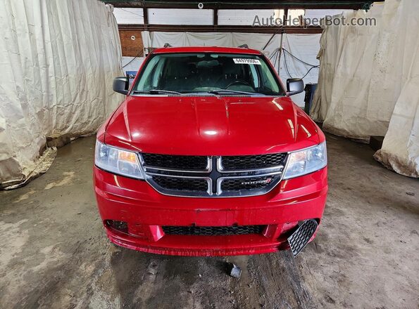 3C4PDDAG3JT389324 2018 DODGE JOURNEY Red Front view