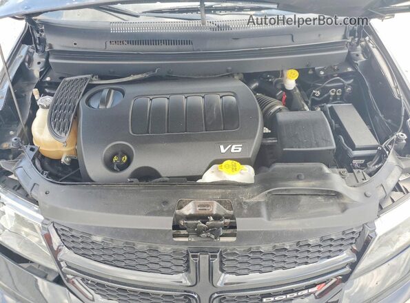 3C4PDDAG3JT431586 2018 DODGE JOURNEY Черный Вид подкапотного пространства