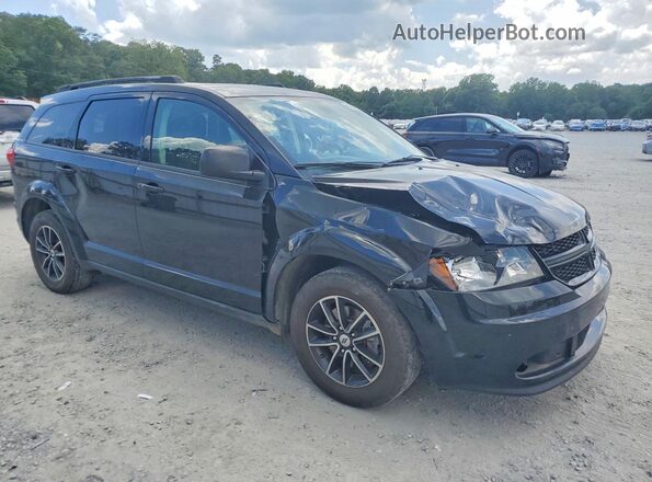 3C4PDDAG3JT431586 2018 DODGE JOURNEY Черный Передняя правая четверть