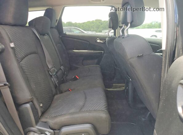 3C4PDDAG3JT431586 2018 DODGE JOURNEY Черный Вид задней части салона