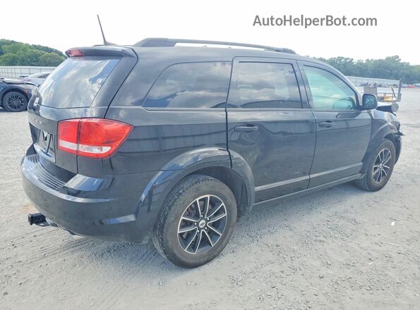 3C4PDDAG3JT431586 2018 DODGE JOURNEY Черный Задняя правая четверть